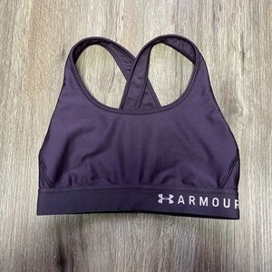 Under Armour Sports Bra - Purple - Size Small